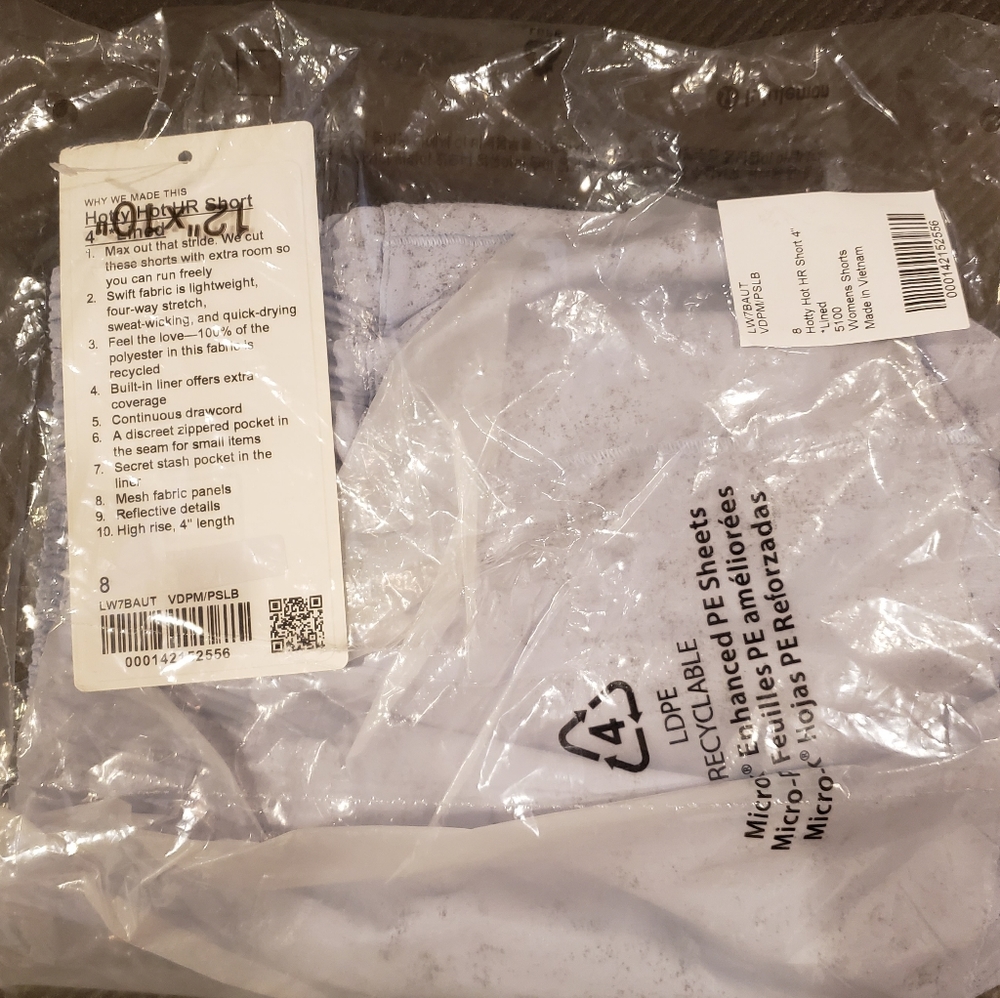 lululemon athletica Light blue Athletic Shorts - Picture 3 of 5